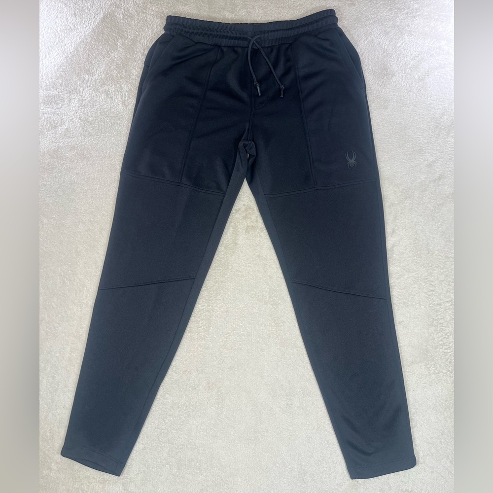 Spyder Active Black Jogger Pants Men's M Athletic Drawstring Tapered